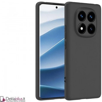 Silikoninis ploniausias dėklas su kameros apsauga - juodas (Xiaomi Redmi Note 14 Pro 4G) Silikoninis ploniausias dėklas su kameros apsauga - juodas (Xiaomi Redmi Note 14 Pro 4G)